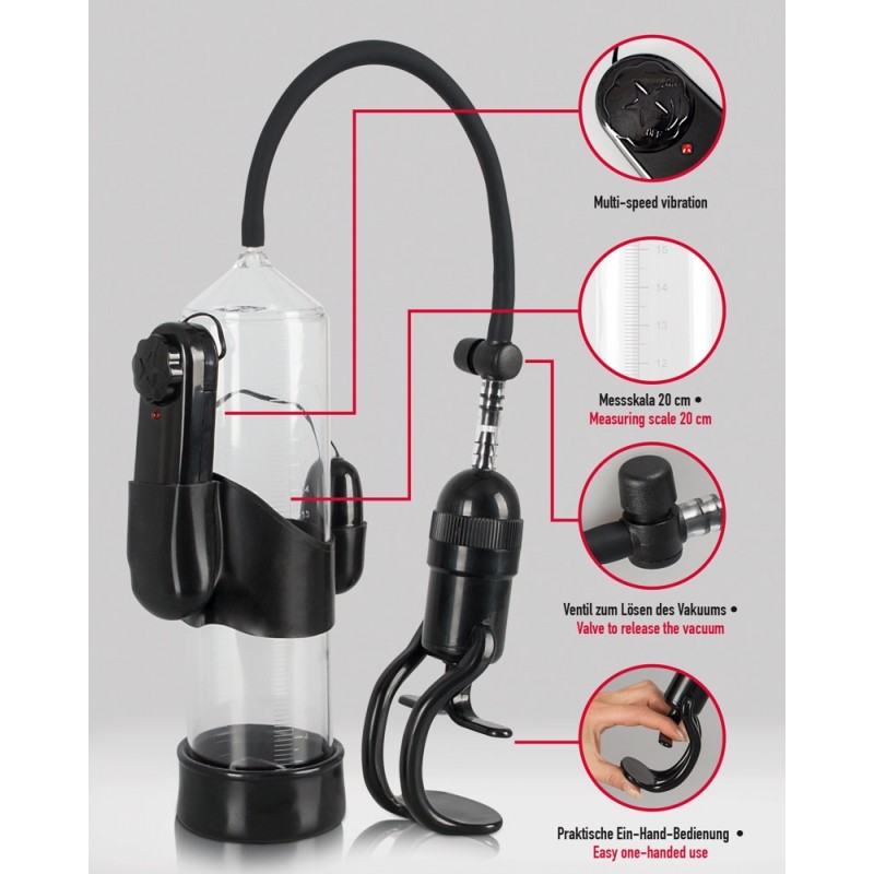 Помпа для пениса Mister Boner Professional купить со скидкой в секс шопе  Вакуумные помпы  Мужские помпы