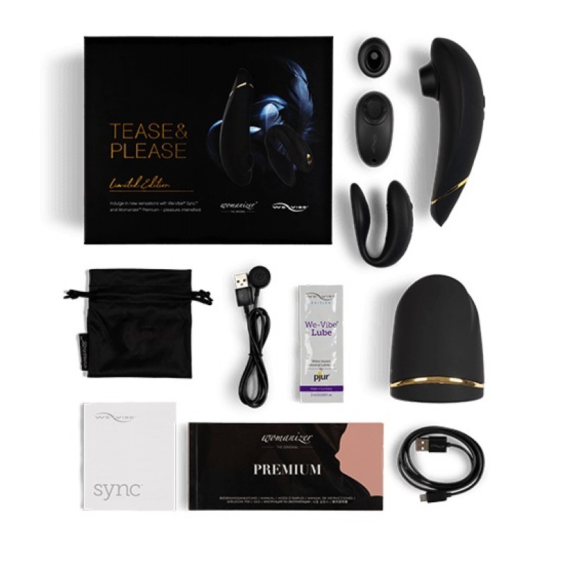 Набор We-Vibe Tease Us Moxie + Moxie, черный УТ-00001460 - We-Vibe - Наборы вибраторов - Купить