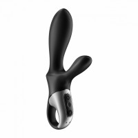 Анальный вибратор с нагревом Satisfyer Heat Climax +