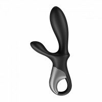 Анальный вибратор с нагревом Satisfyer Heat Climax +