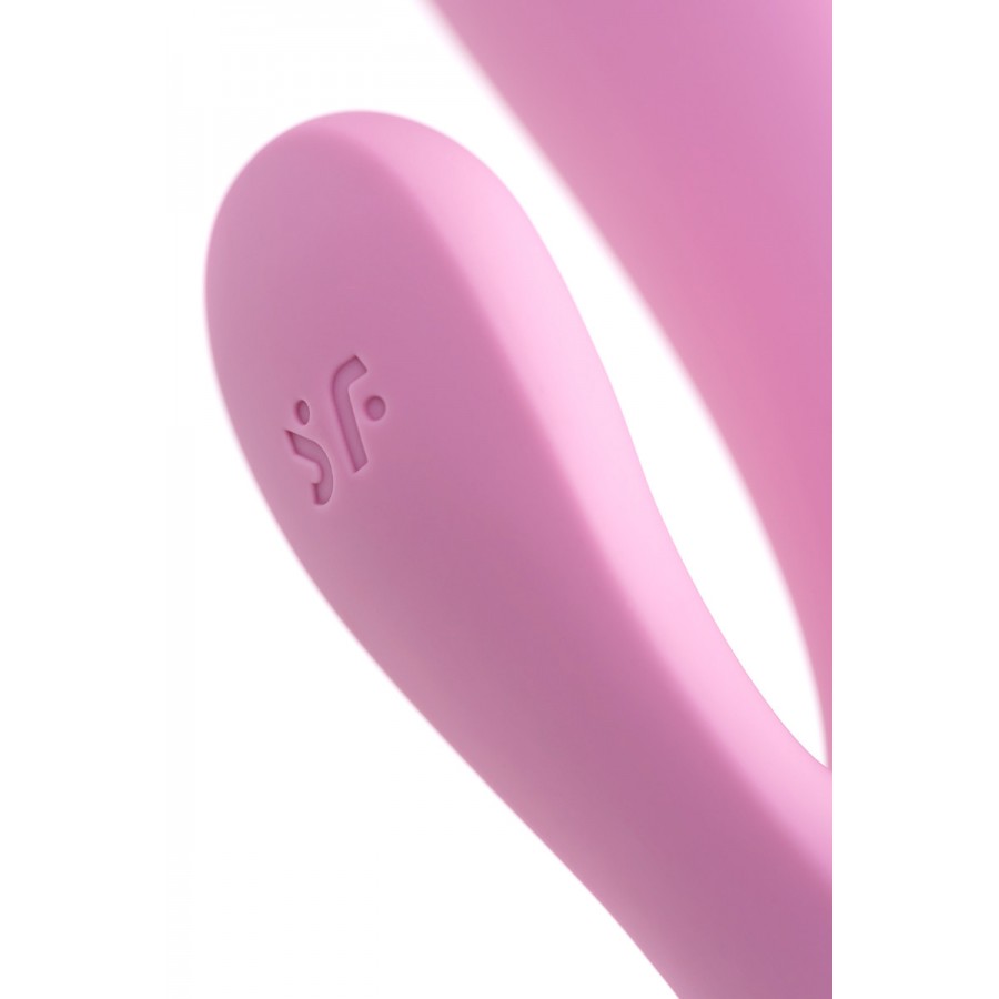 Двойной ВИБРАТОР SATISFYER MONO FLEX MAUVE