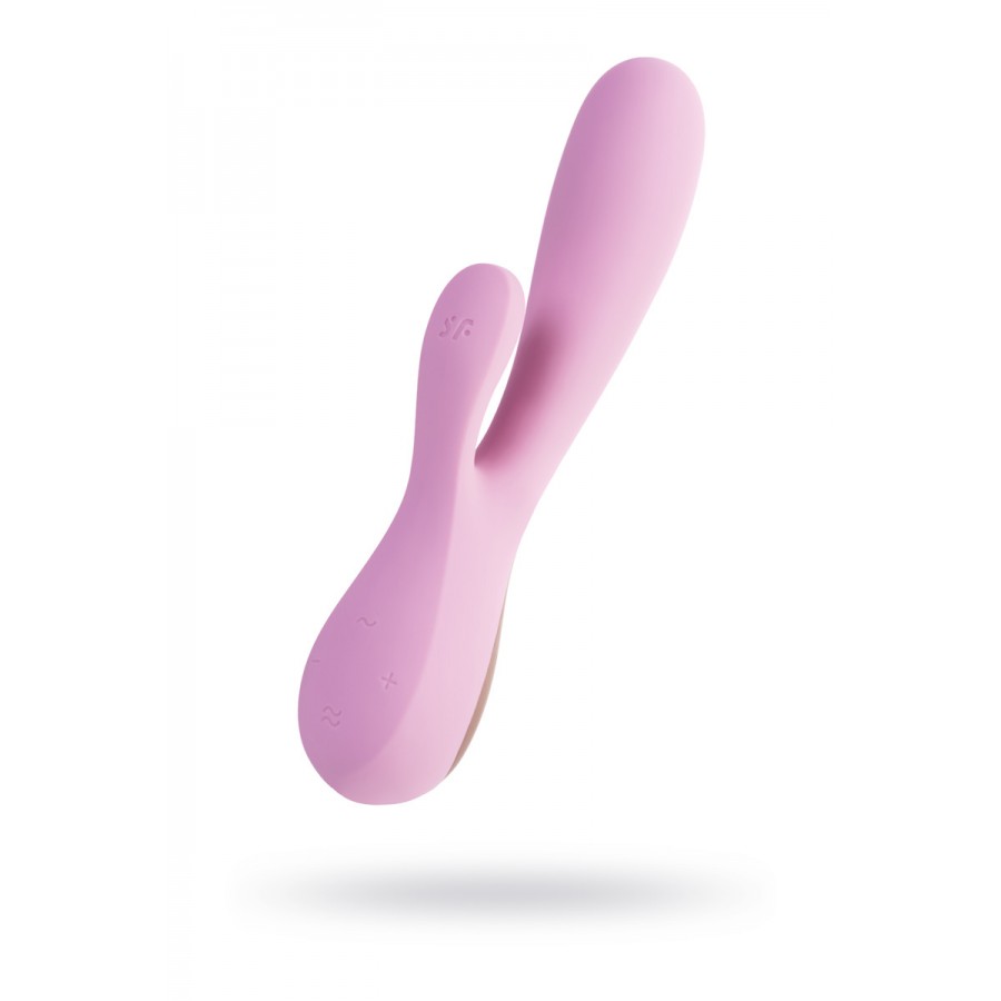 Двойной ВИБРАТОР SATISFYER MONO FLEX MAUVE