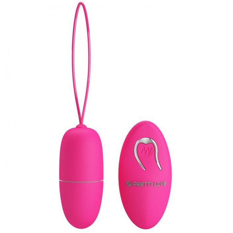 Виброяйцо с пультом ДУ Pretty Love Selkie, 12 режимов