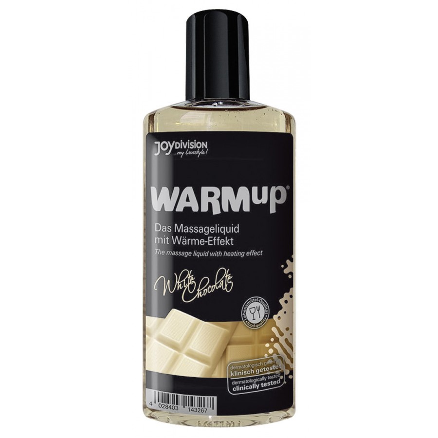 Съедобное массажное масло WARMup White Chocolate, 150 мл