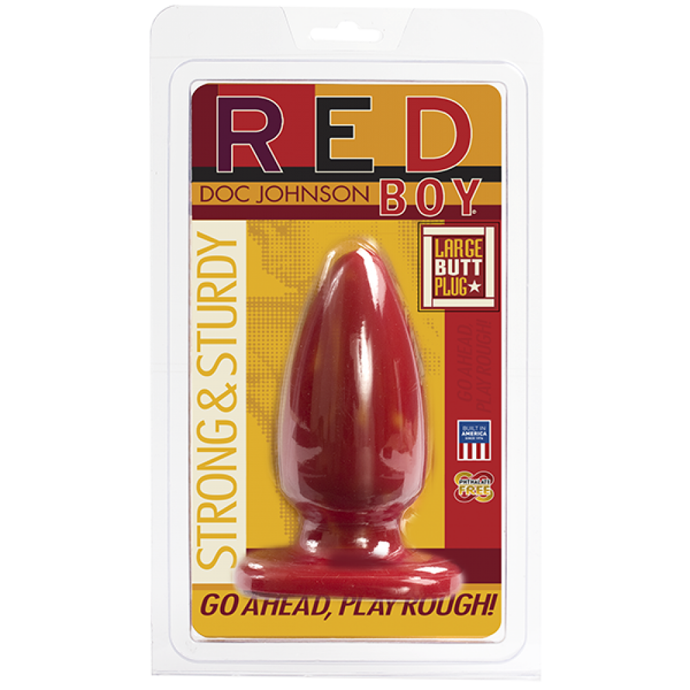 Анальная пробка "Red Boy - Large 5" Butt Plug" 0901-04
