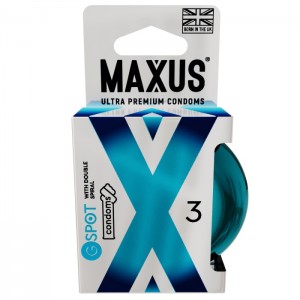 Презервативы MAXUS G spot, двойная спираль, 3 шт