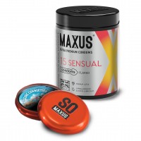 Презервативы анатомические MAXUS Sensual №15, X-Edition, 15 шт