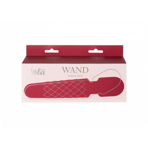 Мощный wand-вибратор DASHING WAND RED 1019-01LOLA