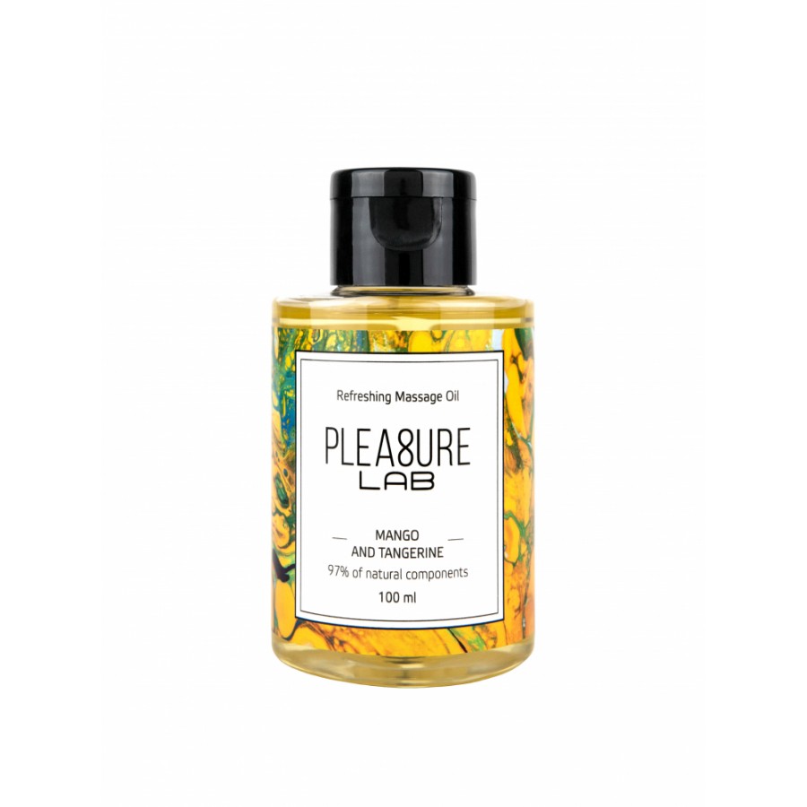 МАССАЖНОЕ МАСЛО PLEASURE LAB REFRESHING МАНГО И МАНДАРИН 100 МЛ 1022-02LAB