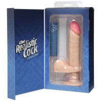 Вибратор на присоске The Realistic Cock Vibrating 8”