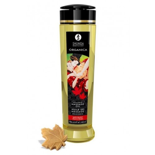 Массажное масло с ароматом кленового сиропа Shunga Organica Maple Delight 240 мл