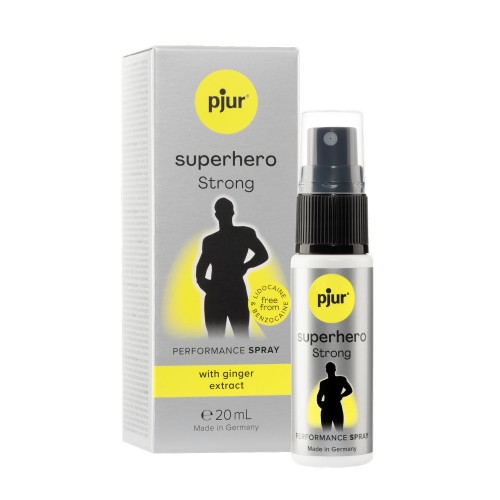 Мужской спрей-пролонгатор с экстрактом имбиря PJUR superhero STRONG performance spray 20 мл