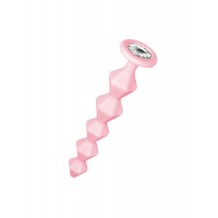 Анальная цепочка с кристаллом Emotions Chummy Pink 1401-01lola Анальная цепочка с кристаллом Emotions Chummy Pink 1401-01lola