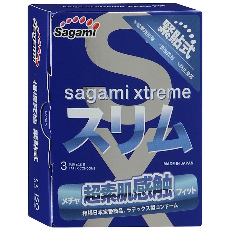 Презервативы Sagami Xtreme Feel FIt 3 шт.
