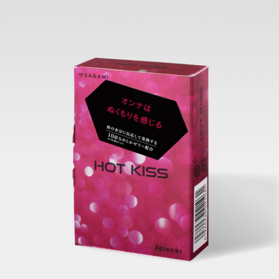 Презервативы SAGAMI Hot Kiss разогревающие 5 шт