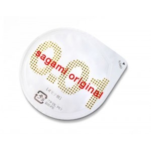 Полиуретановые презервативы Sagami Original 001 1 шт.