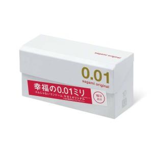 Полиуретановые презервативы Sagami Original 001 10 шт.