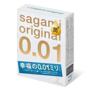 Презервативы Sagami Original 001 Extra Lub 2 шт.