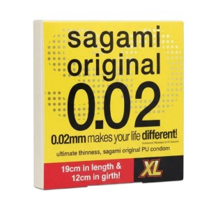 Полиуретановые презервативы Sagami Original 002 XL-Size 1 штука