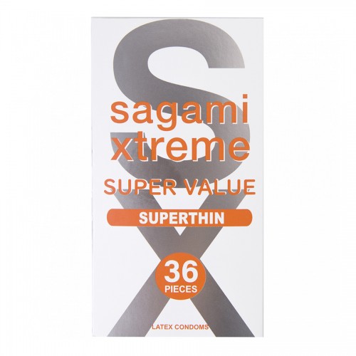 Ультратонкие презервативы Sagami Xtreme 004 №36 Ультратонкие презервативы Sagami Xtreme 004 №36