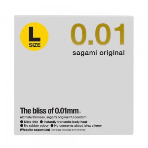 Презервативы полиуретановые Sagami Original 001 L-Size 1 шт.