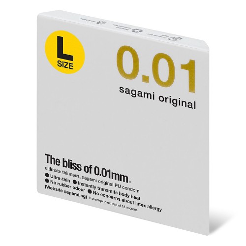 Презервативы полиуретановые Sagami Original 001 L-Size 1 шт.