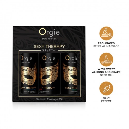 Набор минеральных массажных масел Orgie SEXY THERAPY 3 X 30 мл