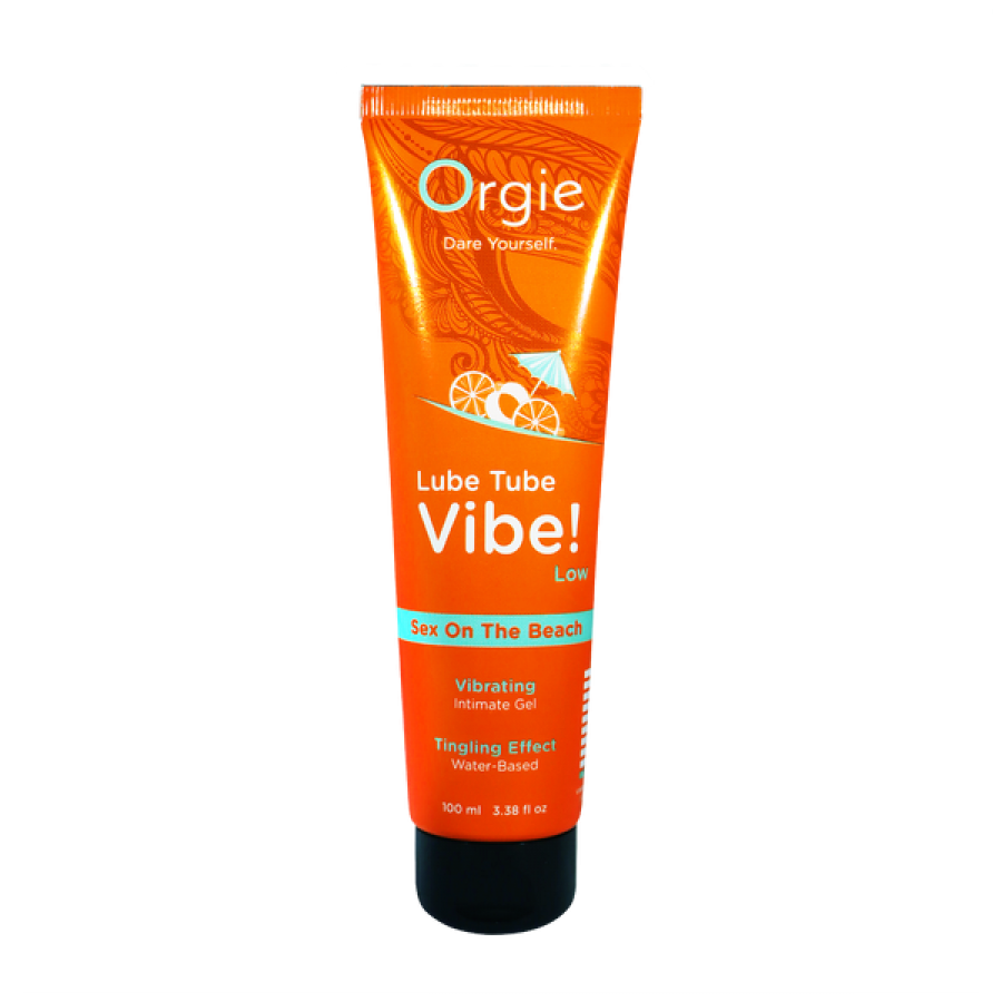 Лубрикант с эффектом вибрации Orgie Lube Tube Vibe Low Sex On The Beach, 100 мл