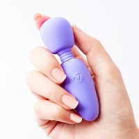 Мини-вибромассажер с насадками Nomi Tang Pocket Wand Lavander