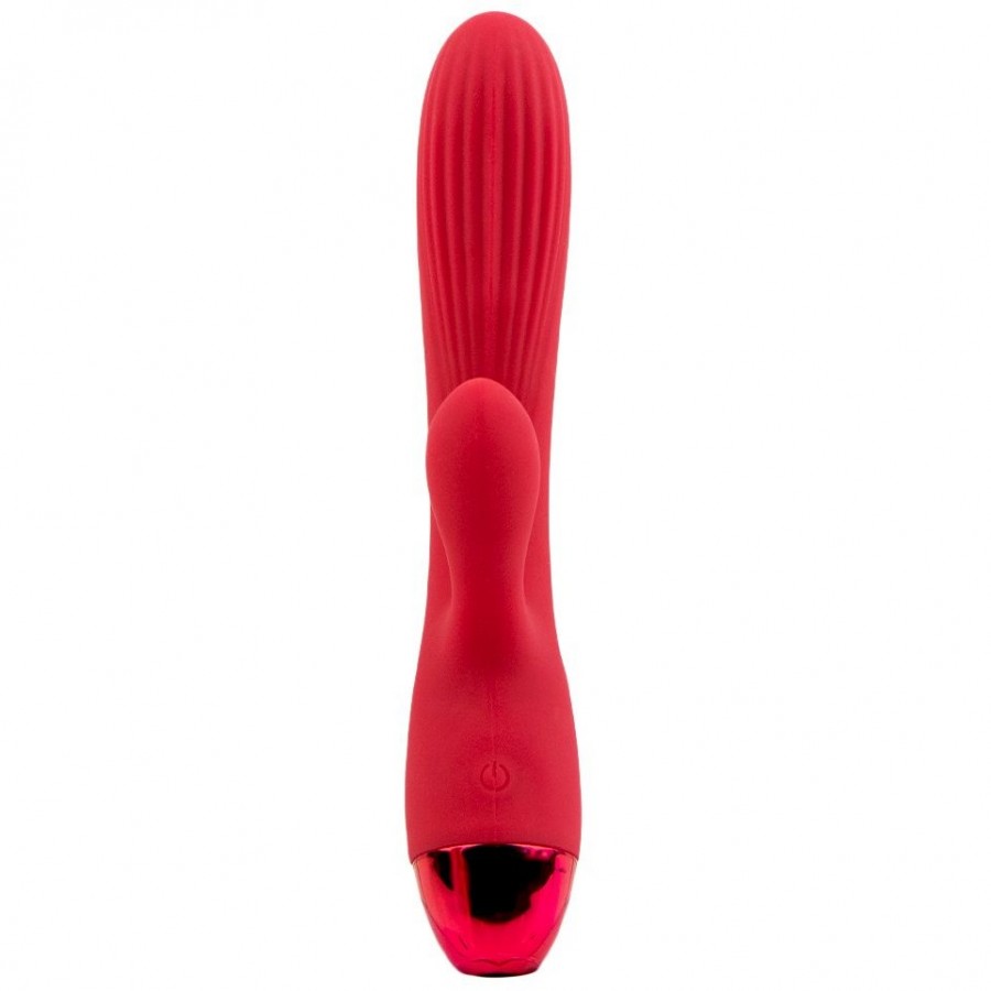 Вибратор-кролик с пульсацией и нагревом Woma Irene