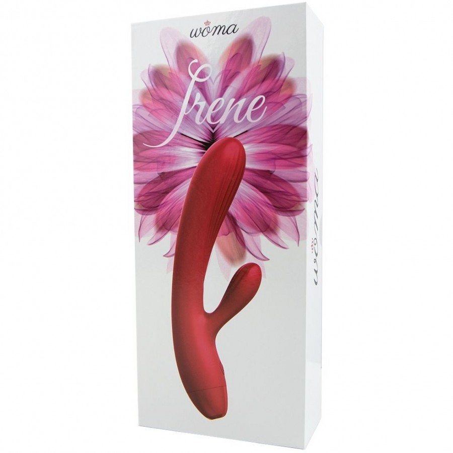 Вибратор-кролик с пульсацией и нагревом Woma Irene