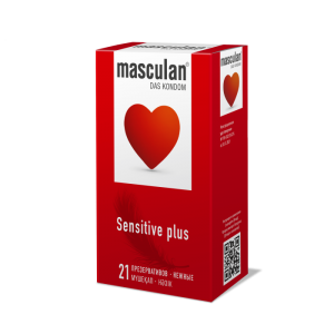 Презервативы Masculan Sensitive Plus 21 шт.