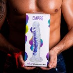 Прозрачный фаллоимитатор на присоске Empire Jelly Dildo