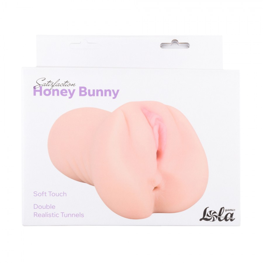Мастурбатор вагина-анус Satisfaction Honey Bunny 2107-01lola