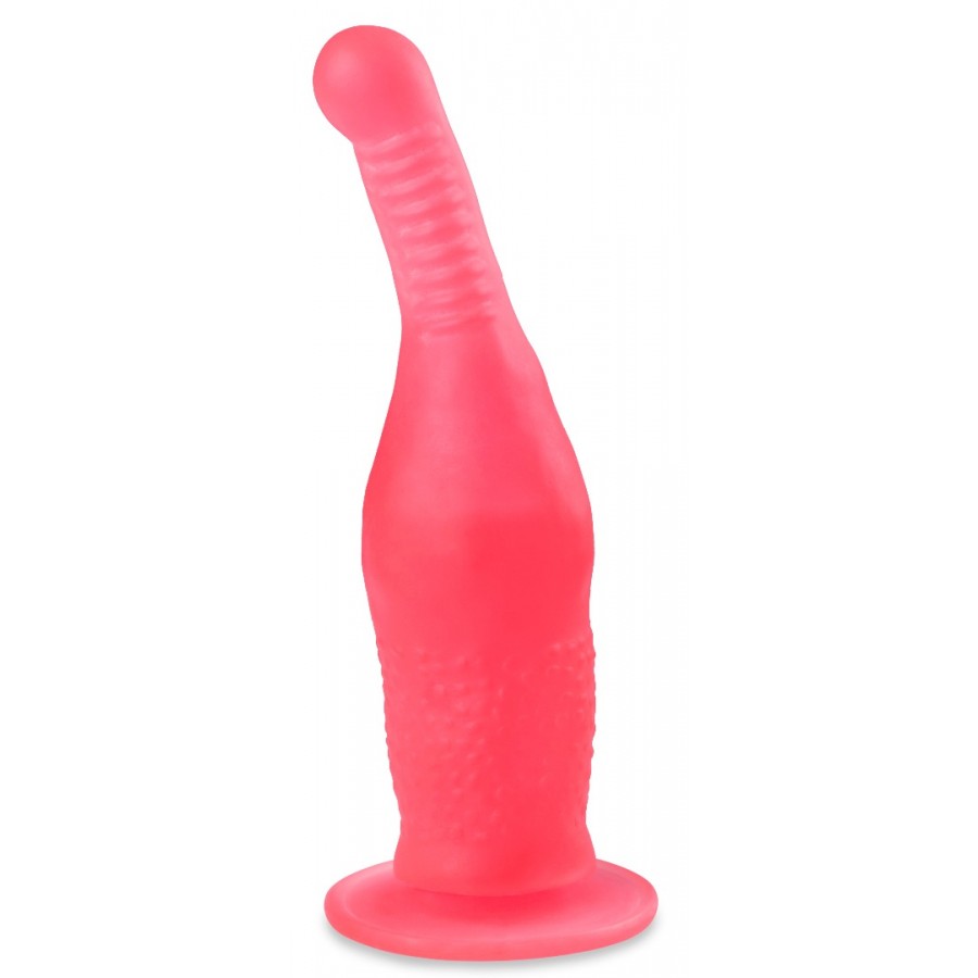 Стимулятор для простаты или точки G на присоске Lovetoy 16,5 х4,4 см