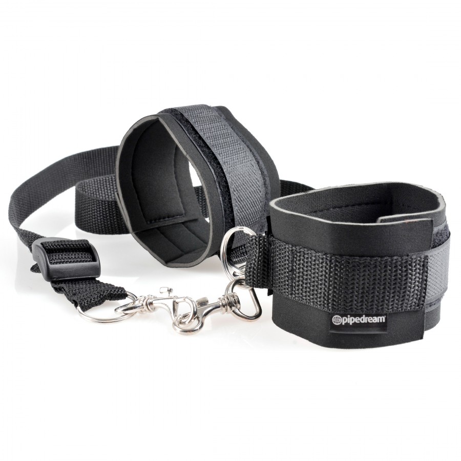 Набор для фиксации на кровати Pipedream Fetish Fantasy Cuff & Tether Set