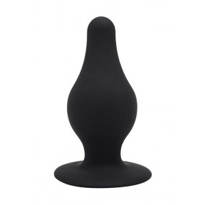 Термоактивная анальная пробка DUAL DENSITY PLEASURE PLUG M 9,3 х 3,8 см