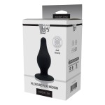 Термоактивная анальная пробка DUAL DENSITY PLEASURE PLUG M 9,3 х 3,8 см