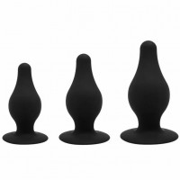 Набор термоактивных анальных пробок SileXD Silicone Plug Kit