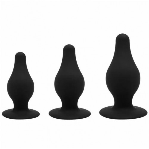 Набор термоактивных анальных пробок SileXD Silicone Plug Kit