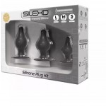 Набор термоактивных анальных пробок SileXD Silicone Plug Kit