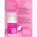 Возбуждающий крем для точки G COSMO G-SPOT, 28 г
