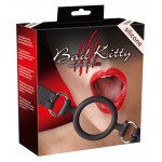 Силиконовый кляп-кольцо Bad Kitty 24916301001