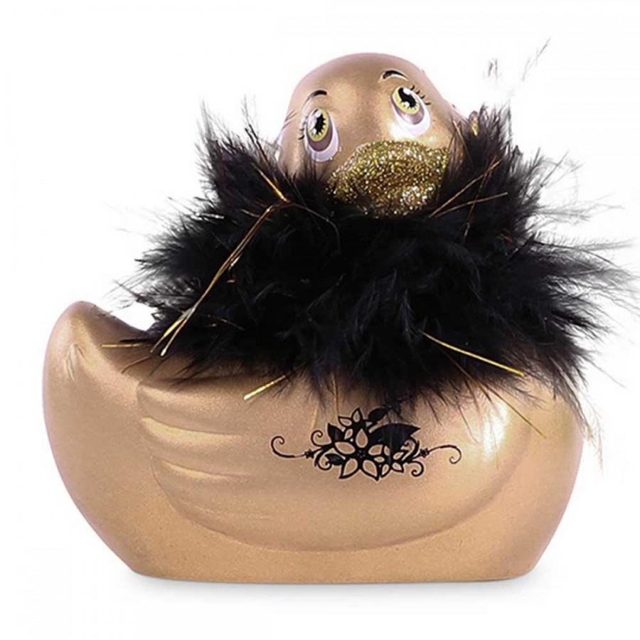Вибратор-уточка I Rub My Duckie 2.0 Paris Gold