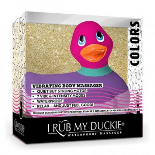  Вибратор-уточка Big Teaze Toys I Rub My Duckie 2.0 Colors 27374
