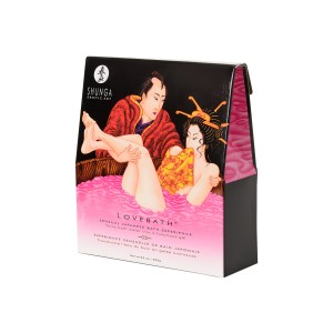 Соль для ванны Shunga Lovebath Dragon Fruit, превращающая воду в гель - 650 гр.