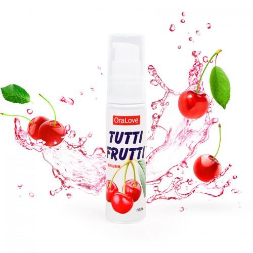Гель для орального секса Bioritm Tutti-Frutti 30 г Вишня