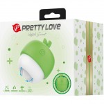 Вибратор для клитора с подвижным язычком Pretty Love Apple Secret