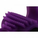 Двойное эрекционное кольцо с вибрацией Bullet Lastic Ring