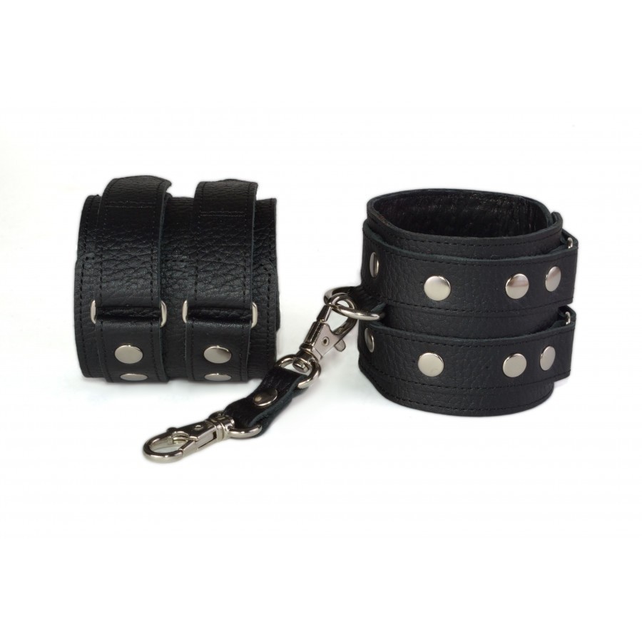Наручники кожаные Sitabella Black арт. 3051-1